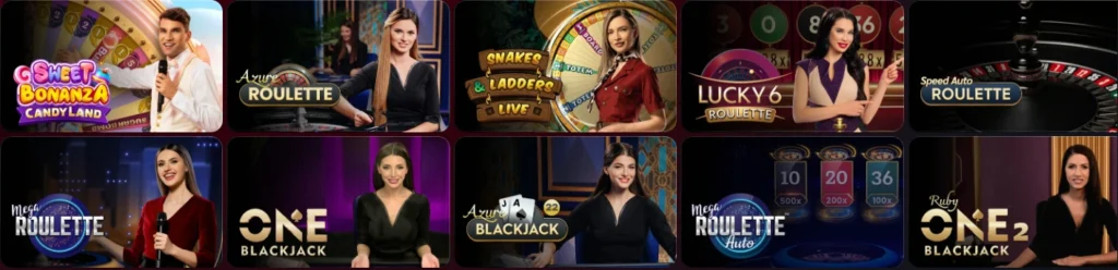Sweet Bonanza candyland Azure Roulette Snaker Ladder Live Lucky 6 Roulette 