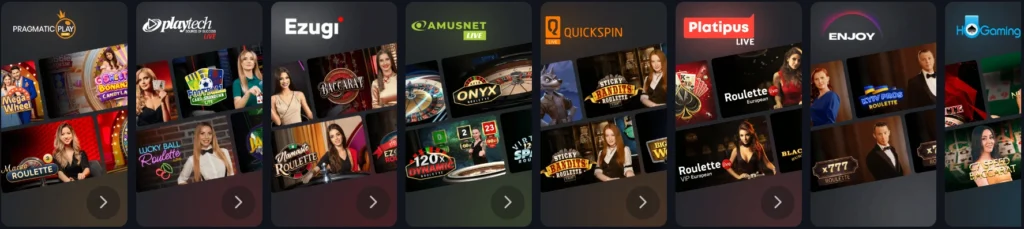 Roulette PragmaticPlay Playtech Lucky Ball Roulette Ezugi Roulette